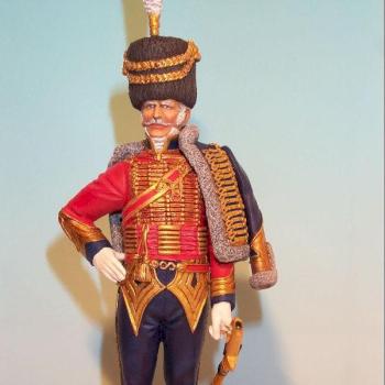 Officier des hussards - 1809 by Antoine