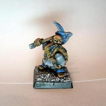 Olaf Thorkellsson, dwarf from Warcrow by Carioz