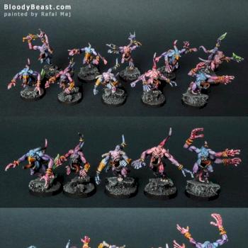 Chaos Deamons Pink Horrors by BloodyBeast.com