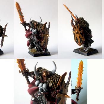 Archaon on foot by AdamGrant
