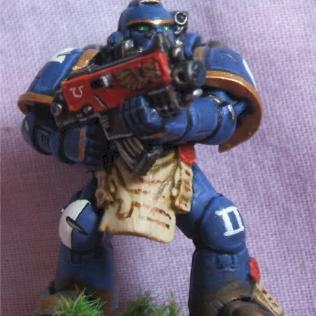 ultramarine trooper by traitorandproud