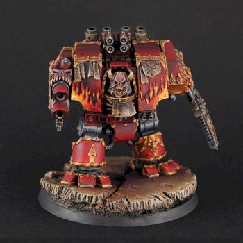 Word Bearers Dreadnought by Forge World by olivka