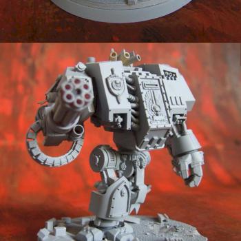 space marines Dreadnought by turbo