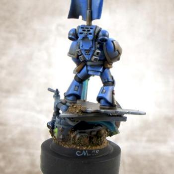 Ultra Space Marines Standard by Camelson by WhiteRavenFactory