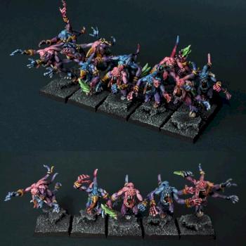 Chaos Deamons Pink Horrors by BloodyBeast.com