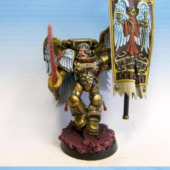 Sanguinary guard standard bearer by RAFF