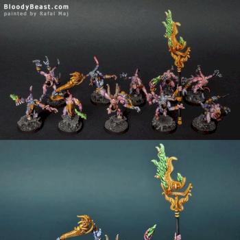 Chaos Deamons Pink Horrors by BloodyBeast.com