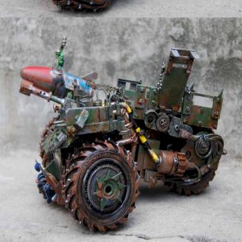 ORK Battlewagon ScratchbuiltCAR by TheMasterOfTerrains
