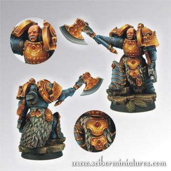 Celtic SF Warrior from Scibor Monstrous Miniatures by Scibor