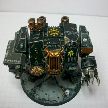 Dreadnought Chaos, Black Legion, Chaos Space Marines by joanel