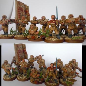 Imperial Guard Squad by NothingInCommon