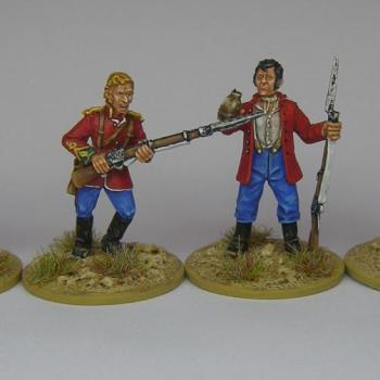 28mm Zulu Characters by Peapot