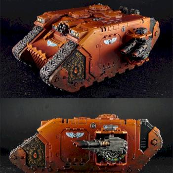 Blood Angels Land Raider by TheMiniatureWorkshop