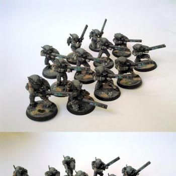 Tau Fire Warrior City Camouflage by CaptainKotelett