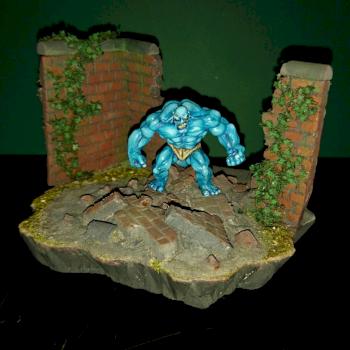 A new park entrance (77170: clay Golem) by SpiritOfMadness