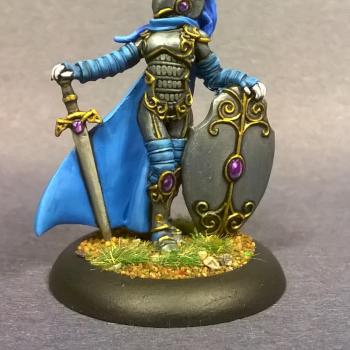 Epic Female Paladin by mikecarrero