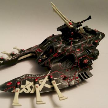 Eldar Wave serpent by irishmax