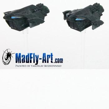 UCM Raven Type-A Light Dropships by MadFlyArtStudio