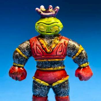 Muscle Toy -Veggie Head by stinkycrayons
