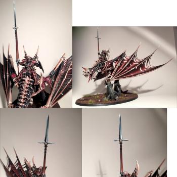Vampire Lord on Zombie Dragon by Bleep Bloop