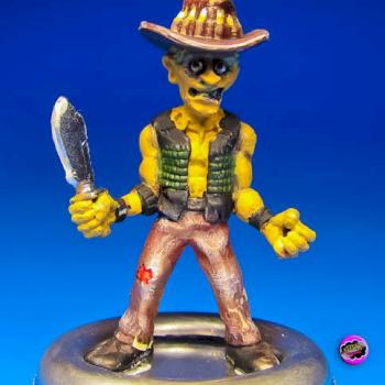 Slug Zombies - Gator Jones / Crocodile Dundee Spoof Toy by stinkycrayons