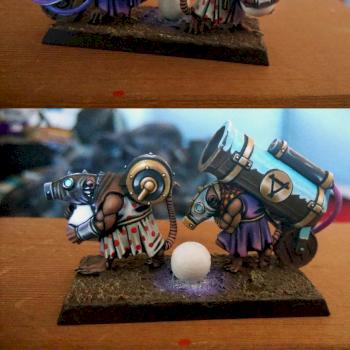 Skaven Mortar Team by Mozalbete
