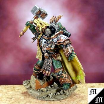 Vulkan, Primarch of the Salamanders by MickeySims