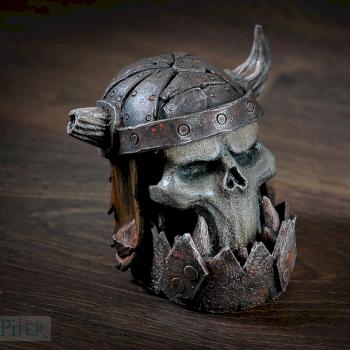 Ork scull Dice cup by lut Forge