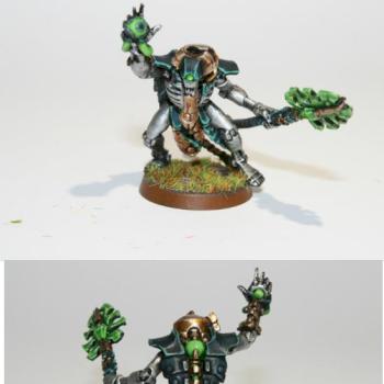 Necron Cryptek by GreenDragonPaints