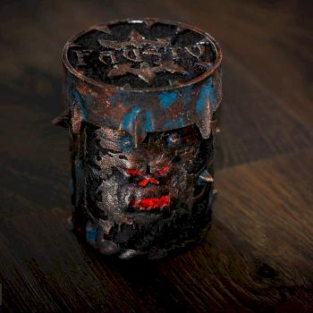 chaos Demon Dice Cup by lut Forge