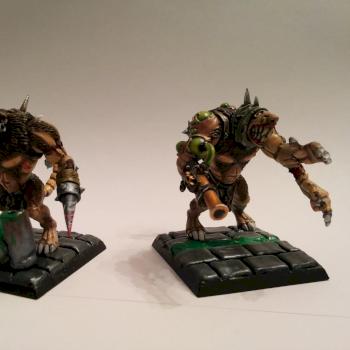 Skaven rat ogre by irishmax