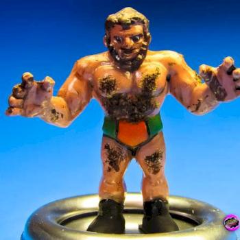 Muscle Toy - Hairy Wrestler by stinkycrayons