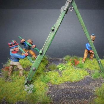 28mm Westfalia Gun Gin WIP by avalonindustries2040