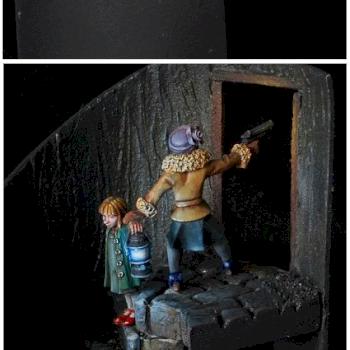 Lillie Poots & Gun Moll V's Plague Doctor by unbelieveruk