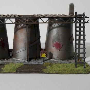 Ork Fuel Depot by Dustyfish