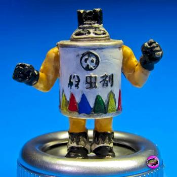 Muscle Toy - Spray Can Man by stinkycrayons