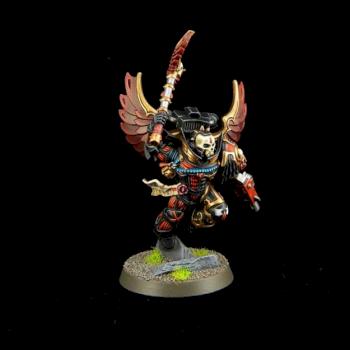 Blood Angel Chaplain by falchieyan