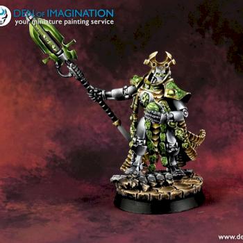 Necron Overlord! by DEN of IMAGINATION