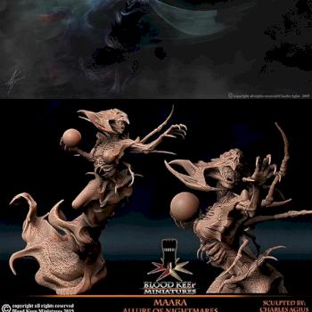 Maara Allure of Nightmares ( Undead ) by Blood-Keep-Miniatures