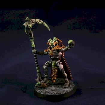 Necron Overlord by Hannibal_Fidias