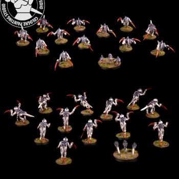 Warhammer 40k Tyranids Tyranid Hormagaunt Brood by cologne painting studio