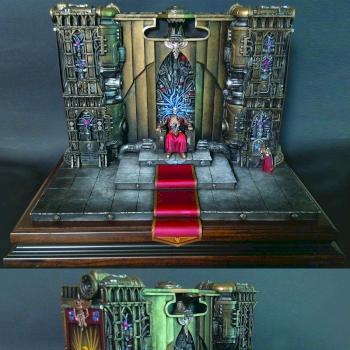 Golden Throne by DEMON FORCE MINIS