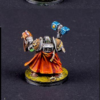 Warhammer 40K Grey Knights, Brother-Captain Stern with Power Hammer by cool-minis.com
