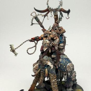 Age of Sigmar Beastclaw Raiders Thundertusk Beastriders by Jambot