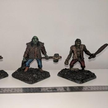 Painted Metal Trolls (3) by PanzerLagWagen
