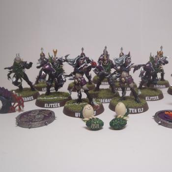 Blood Bowl Naggaroth Nightmares by llyrwj