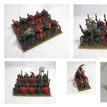 Goblins Spider Riders and Captive Dwarves by ivanivsp
