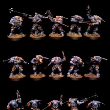 Space Wolves Primaris Reivers Kill Team by vermin`