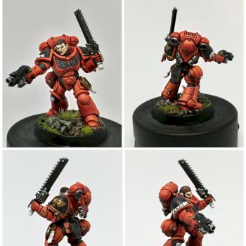 Primaris space marine by jibster