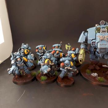 Space Wolves Tooth and claw by Mercbrush